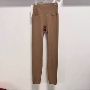 Women's Tan High-Waist Leggings